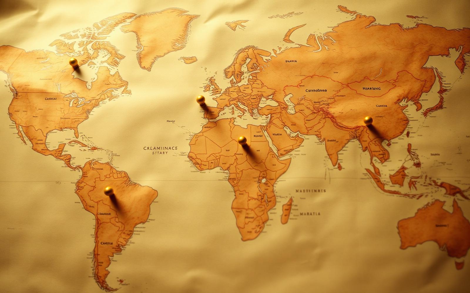 Kandil global map